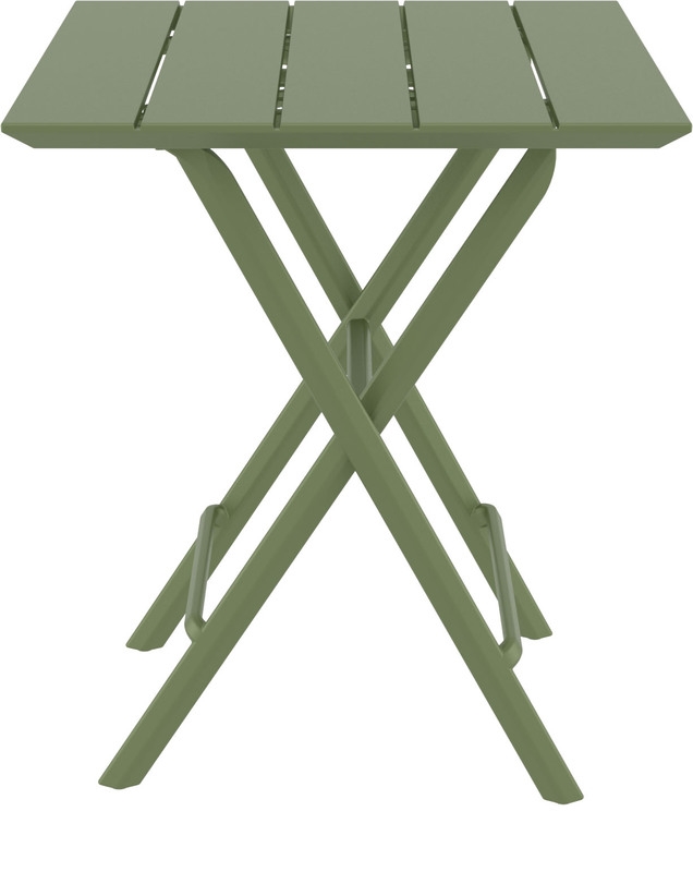 HELEN OLIVE GREEN 60Χ60X74εκ. ΤΡΑΠΕΖΙ ΠΤΥΣ/ΝΟ ΠΟΛ/ΝΙΟΥ