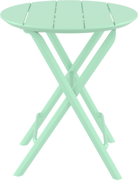 HELEN OPALINE GREEN Φ60X74εκ. ΤΡΑΠΕΖΙ ΠΤΥΣ/ΝΟ ΠΟΛ/ΝΙΟΥ