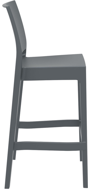 MAYA 75εκ. ΣΚΑΜΠΟ DARK GREY ΠΟΛ/ΝΙΟΥ