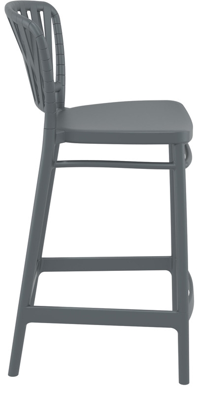 PORTOFINO 65εκ. ΣΚΑΜΠΟ DARK GREY ΠΟΛ/ΝΙΟΥ