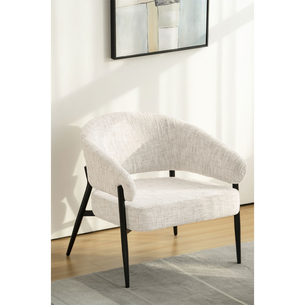 MORITZ ΠΟΛΥΘΡΟΝΑ BEIGE ΑΝΟΙΧΤΟ 73x72x75cm