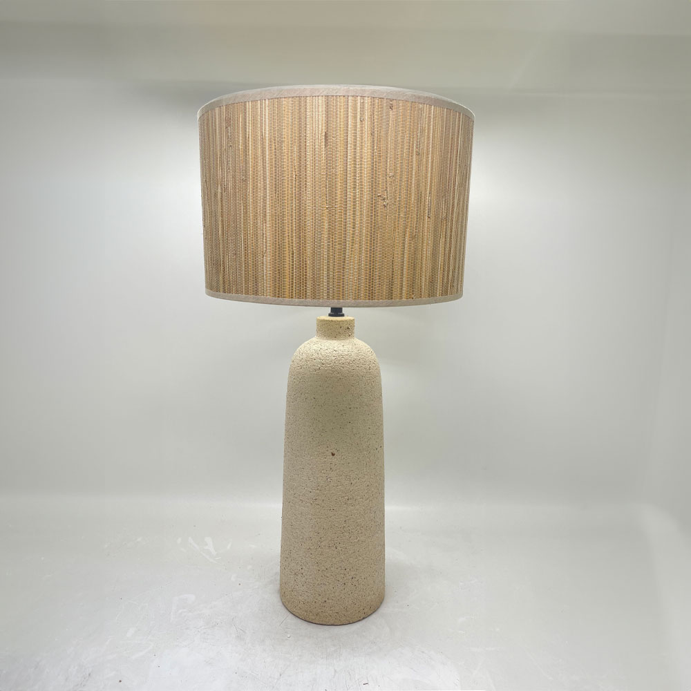 ZED ΦΩΤΙΣΤΙΚΟ ΕΠΙΤΡΑΠΕΖΙΟ 15x15x65 ΚΕΡΑΜΙΚΟ ΜΠΕΖ BAMBOO ΦΥΣΙΚΟ