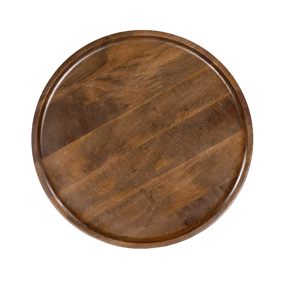 PENCIL 87 COFFEE TABLE ΚΑΡΥΔΙ ΜΑΥΡΟ 87x87x45