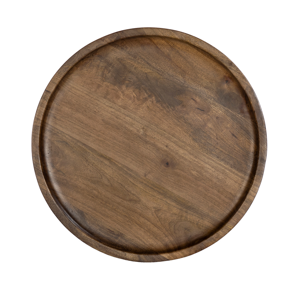 PENCIL 55 COFFEE TABLE ΚΑΡΥΔΙ ΜΑΥΡΟ 55x55x55