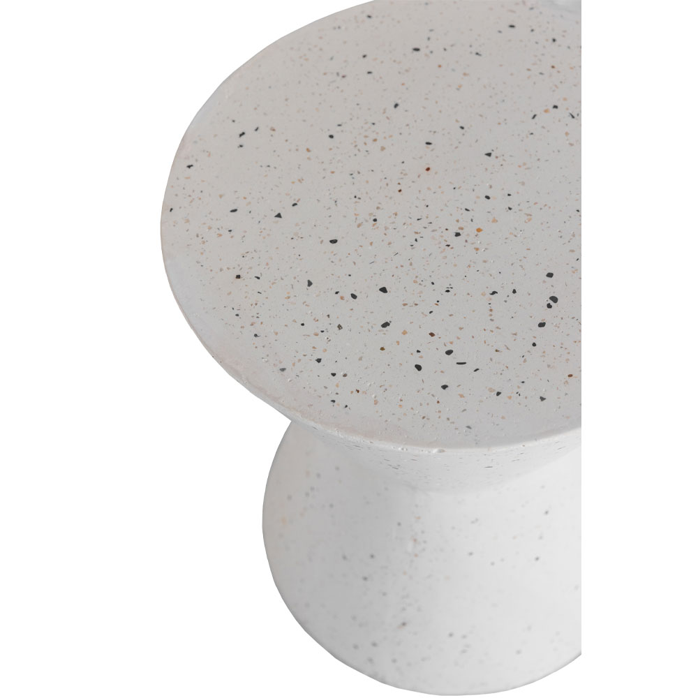 MOSAIC 4 SIDE TABLE TERRAZZO 37x37x46cm