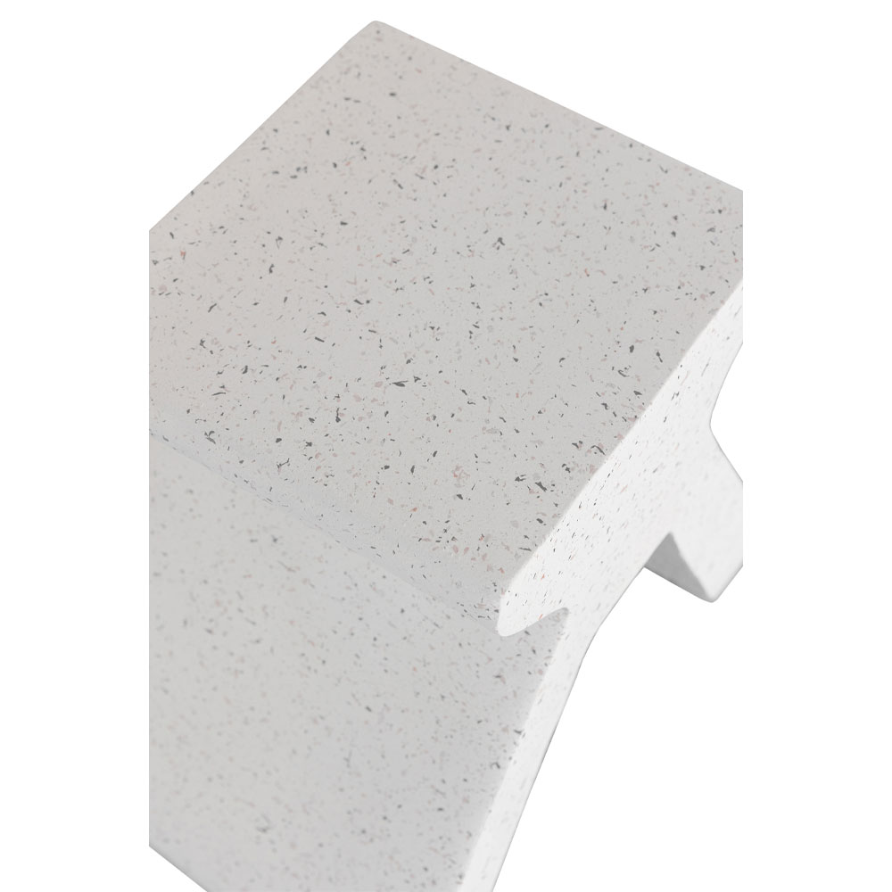 MANDALO SIDE TABLE TERRAZZO 49x28x46