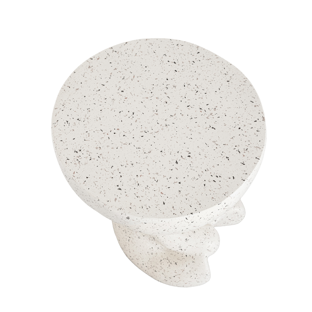BEAR SIDE TABLE TERRAZZO 38x38x43cm