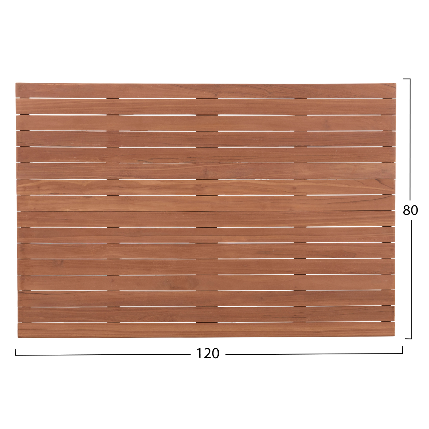 ΕΠΙΦΑΝΕΙΑ ΤΡΑΠΕΖΙΟΥ ΟΡΘΟΓΩΝΙΑ HM18138 ΞΥΛΟ TEAK–ΦΥΣΙΚΟ 120x80x4(πάχος)εκ.