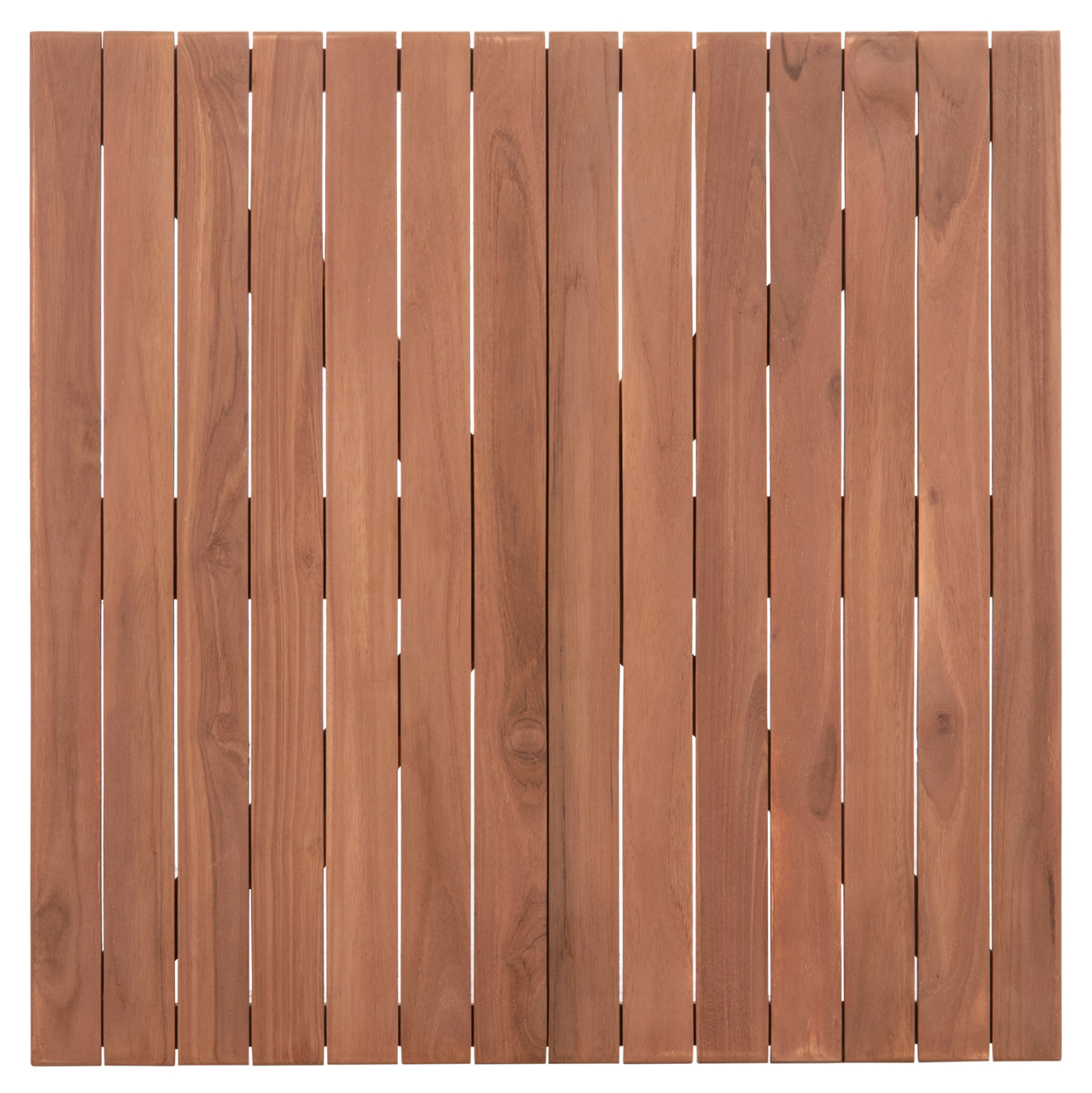 ΕΠΙΦΑΝΕΙΑ ΤΡΑΠΕΖΙΟΥ ΤΕΤΡΑΓΩΝΗ HM18136 ΞΥΛΟ TEAK–ΦΥΣΙΚΟ 70x70x4(πάχος)εκ.
