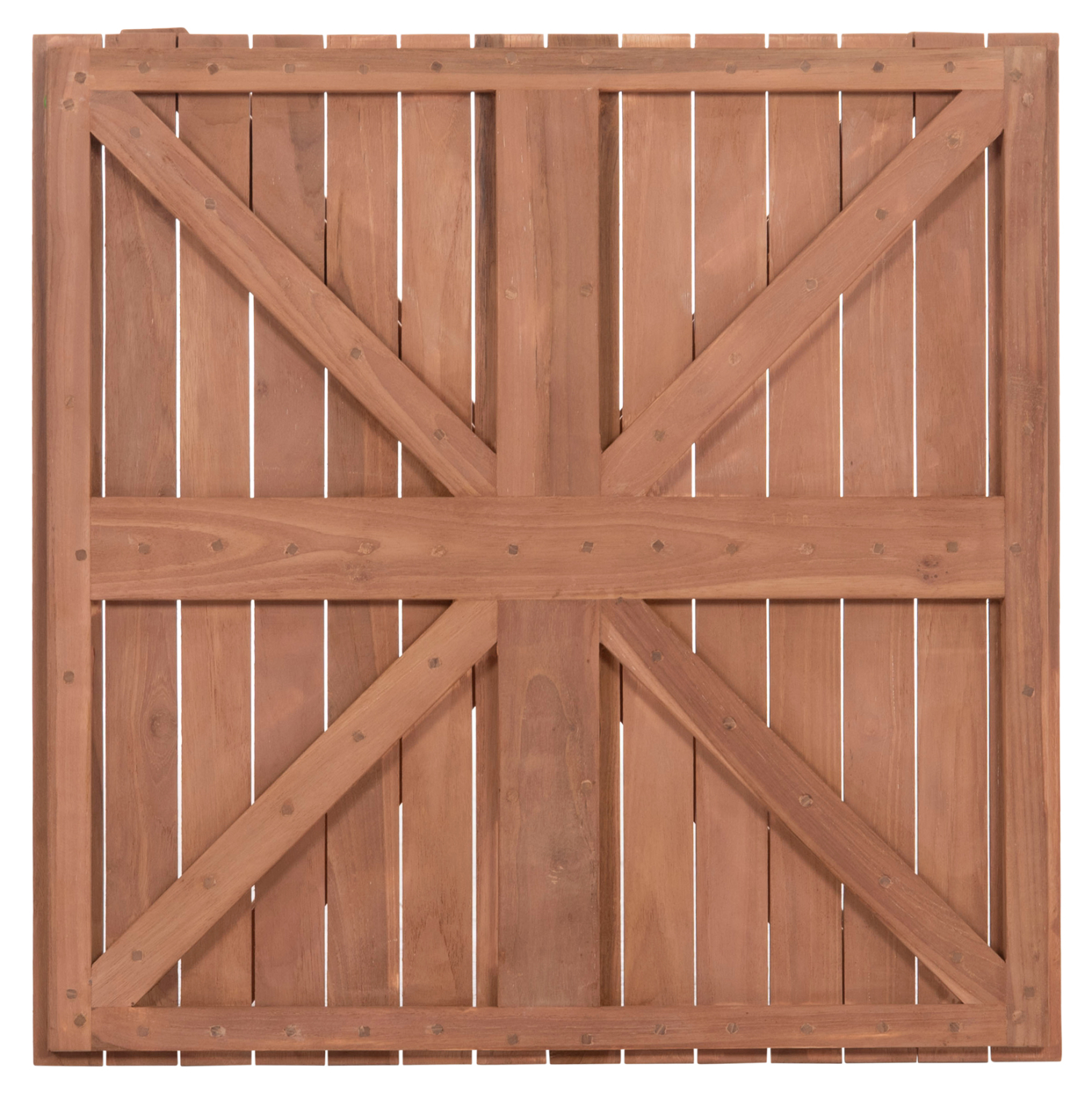 ΕΠΙΦΑΝΕΙΑ ΤΡΑΠΕΖΙΟΥ ΤΕΤΡΑΓΩΝΗ HM18136 ΞΥΛΟ TEAK–ΦΥΣΙΚΟ 70x70x4(πάχος)εκ.