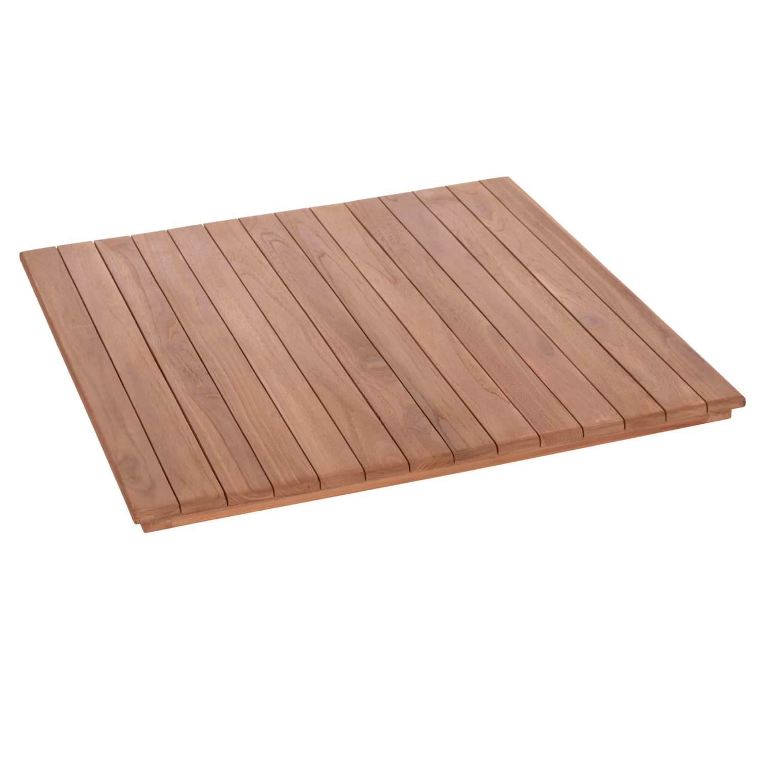 ΕΠΙΦΑΝΕΙΑ ΤΡΑΠΕΖΙΟΥ ΤΕΤΡΑΓΩΝΗ HM18136 ΞΥΛΟ TEAK–ΦΥΣΙΚΟ 70x70x4(πάχος)εκ.