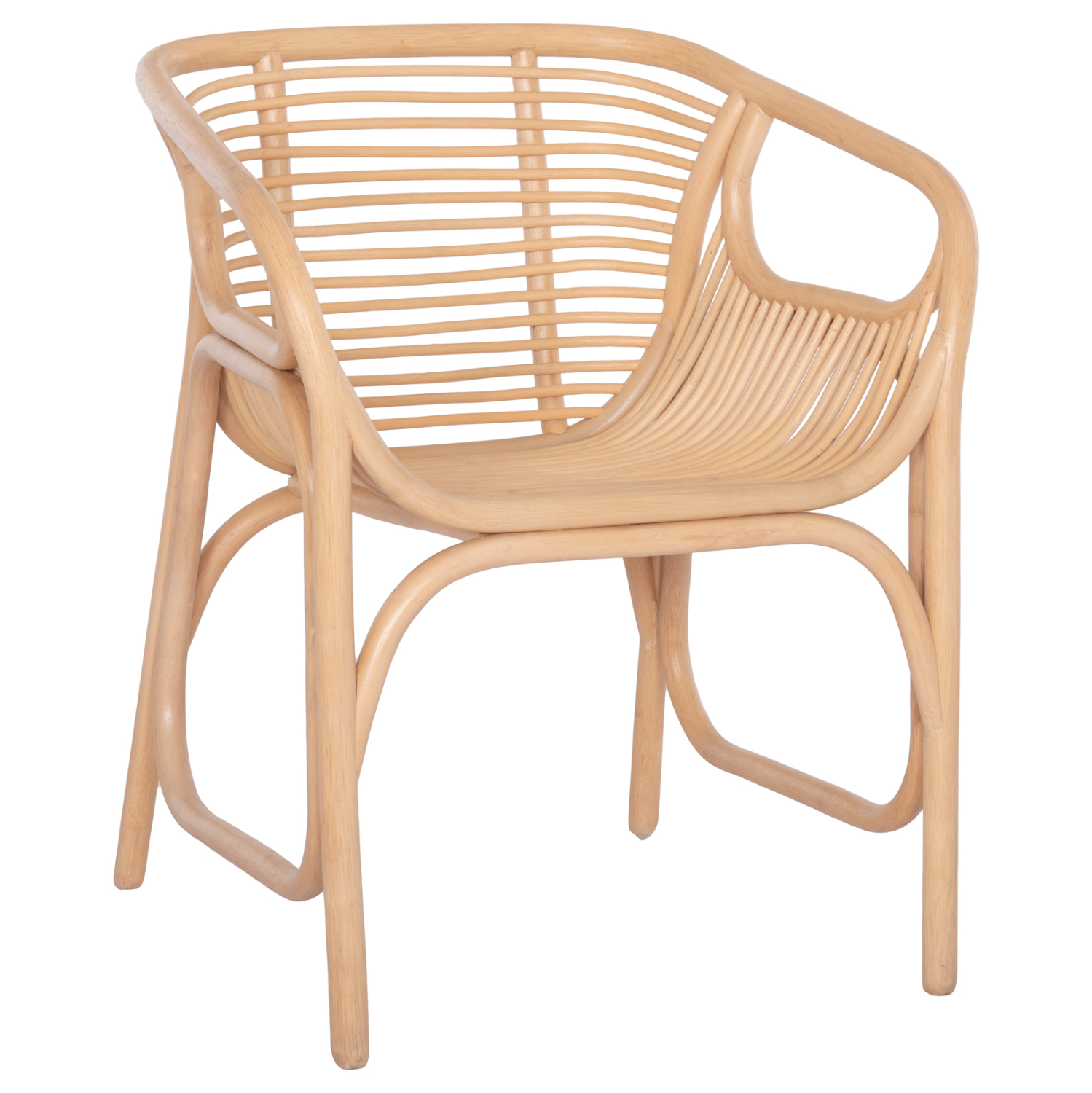 ΠΟΛΥΘΡΟΝΑ MEL ΕΣΩΤ. ΧΩΡΩΝ HM9954.01 ΦΥΣΙΚΟ RATTAN 62×57,5×79,5Υεκ.
