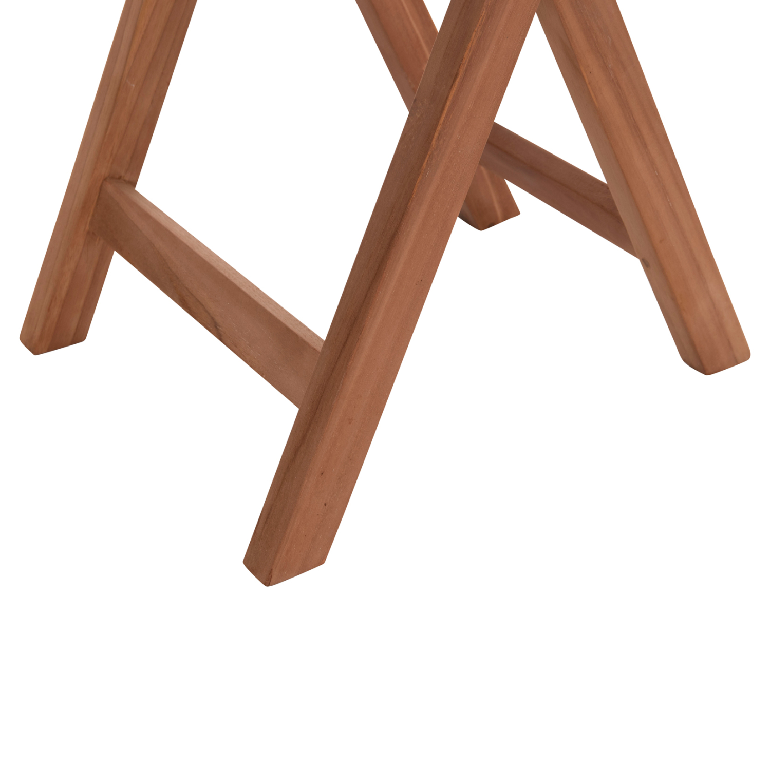 ΤΡΑΠΕΖΙ ΣΚΗΝΟΘΕΤΗ ΣΤΡΟΓΓΥΛΟ HEIDEL HM18120 ΞΥΛΟ TEAK–ΦΥΣΙΚΟ Φ60×75Υεκ.