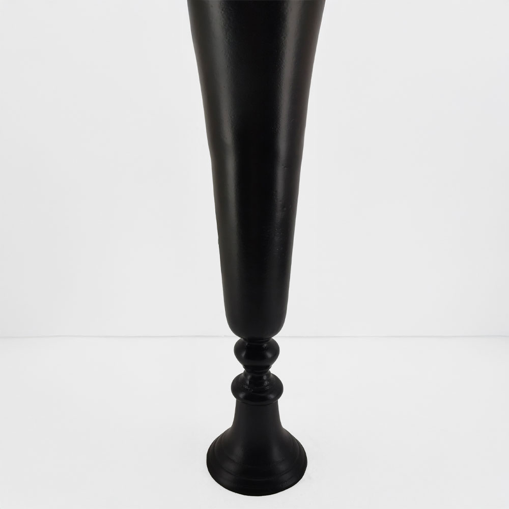 FLORES ΒΑΖΟ 19x19x55 ΑΛΟΥΜΙΝΙΟ ΜΑΥΡΟ