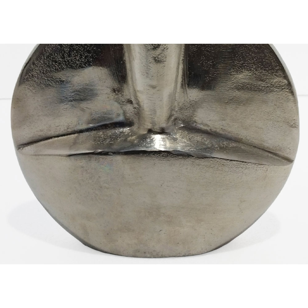 KALIA ΒΑΖΟ 27x8x27 ΑΛΟΥΜΙΝΙΟ SILVER NICKEL