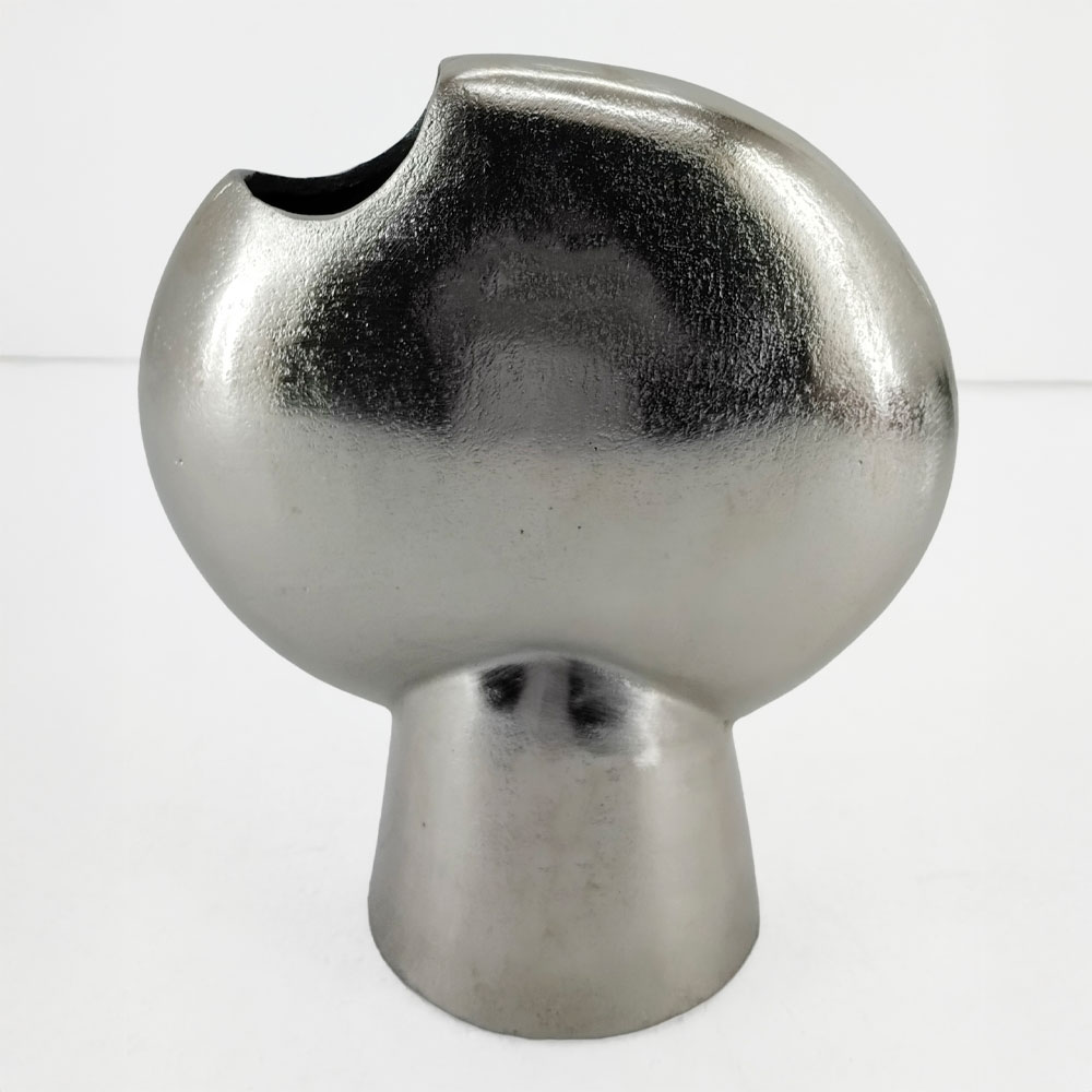 DOTO ΒΑΖΟ 21x12x26 ΑΛΟΥΜΙΝΙΟ SILVER NICKEL