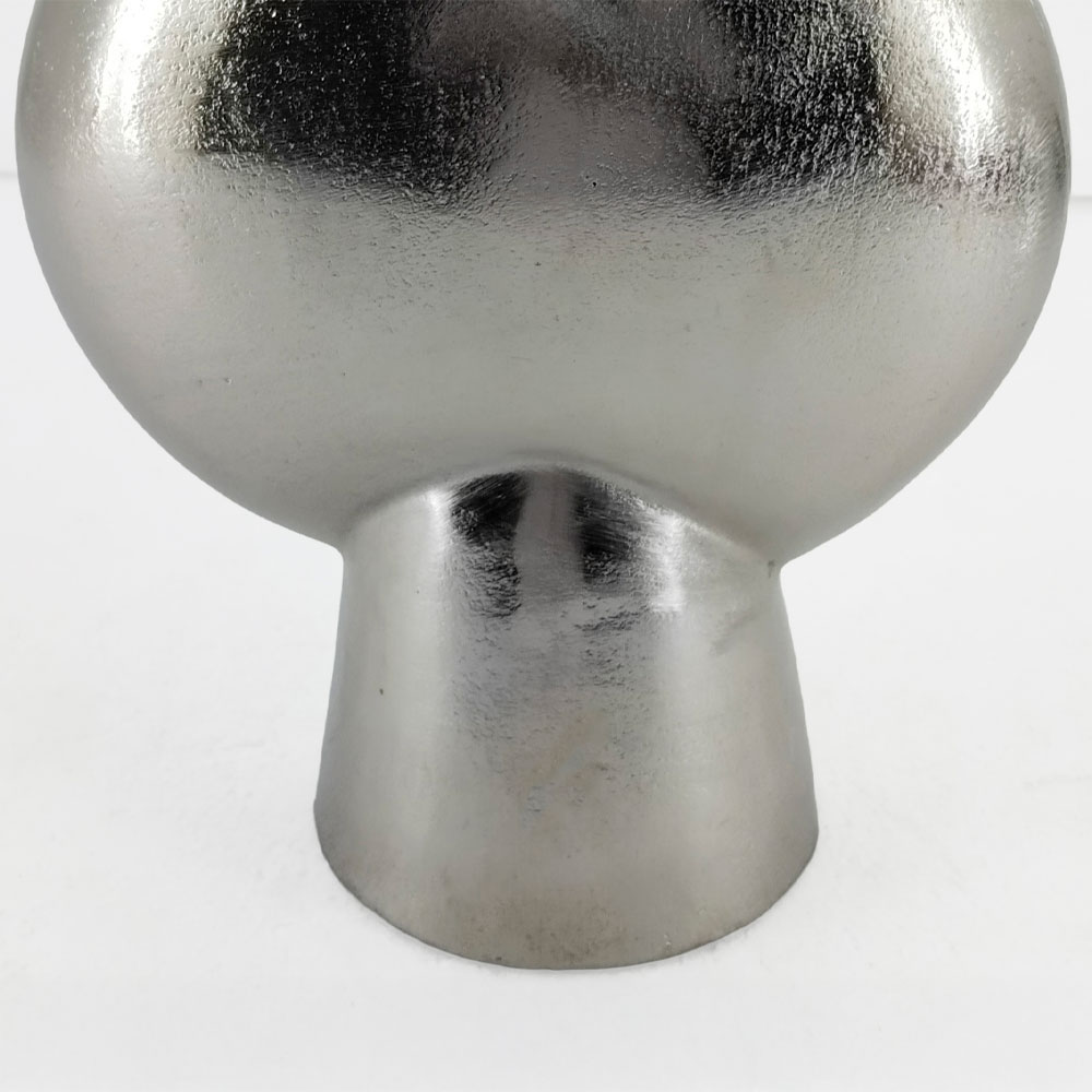 DOTO ΒΑΖΟ 21x12x26 ΑΛΟΥΜΙΝΙΟ SILVER NICKEL
