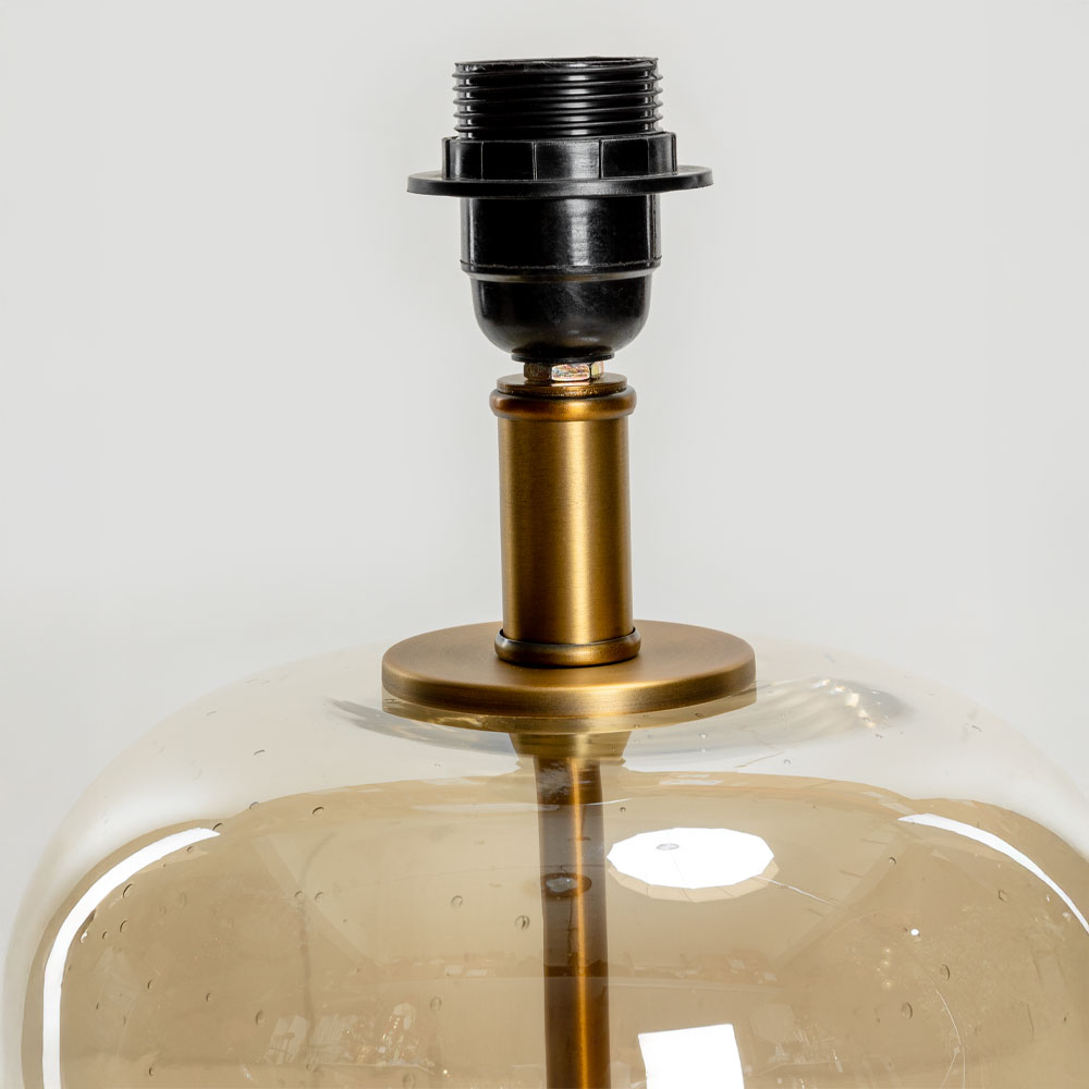 BEXLEY ΦΩΤΙΣΤΙΚΟ ΕΠΙΤΡΑΠΕΖΙΟ 43x43x79 ΓΥΑΛΙ ΜΕΛΙ ΧΡΥΣΟ ΛΙΝΟ ΜΠΕΖ