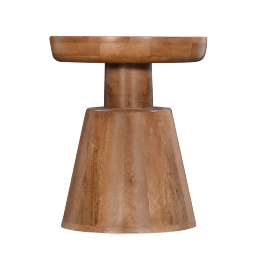 ROOK SIDE TABLE ΦΥΣΙΚΟ 38x38x46