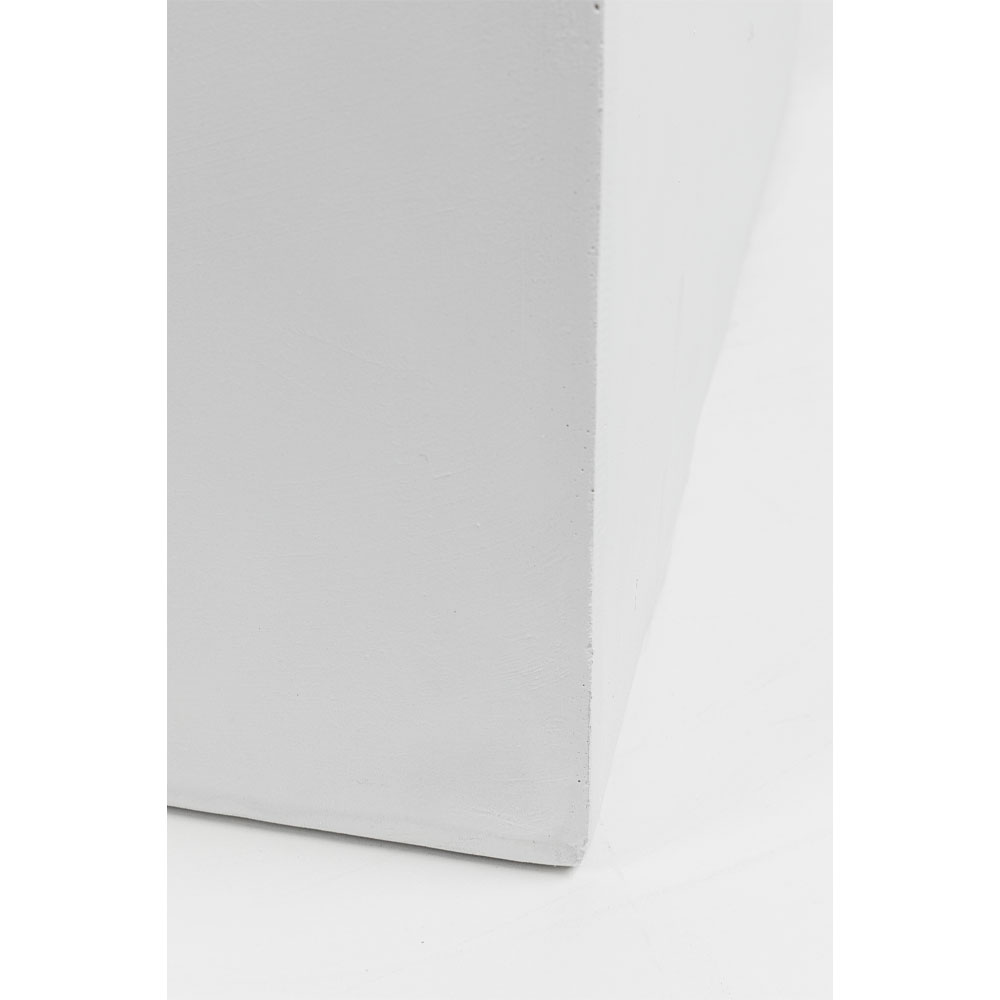 LITHOS SQUARE SIDE TABLE ΛΕΥΚΟ 55.5×55.5x57cm