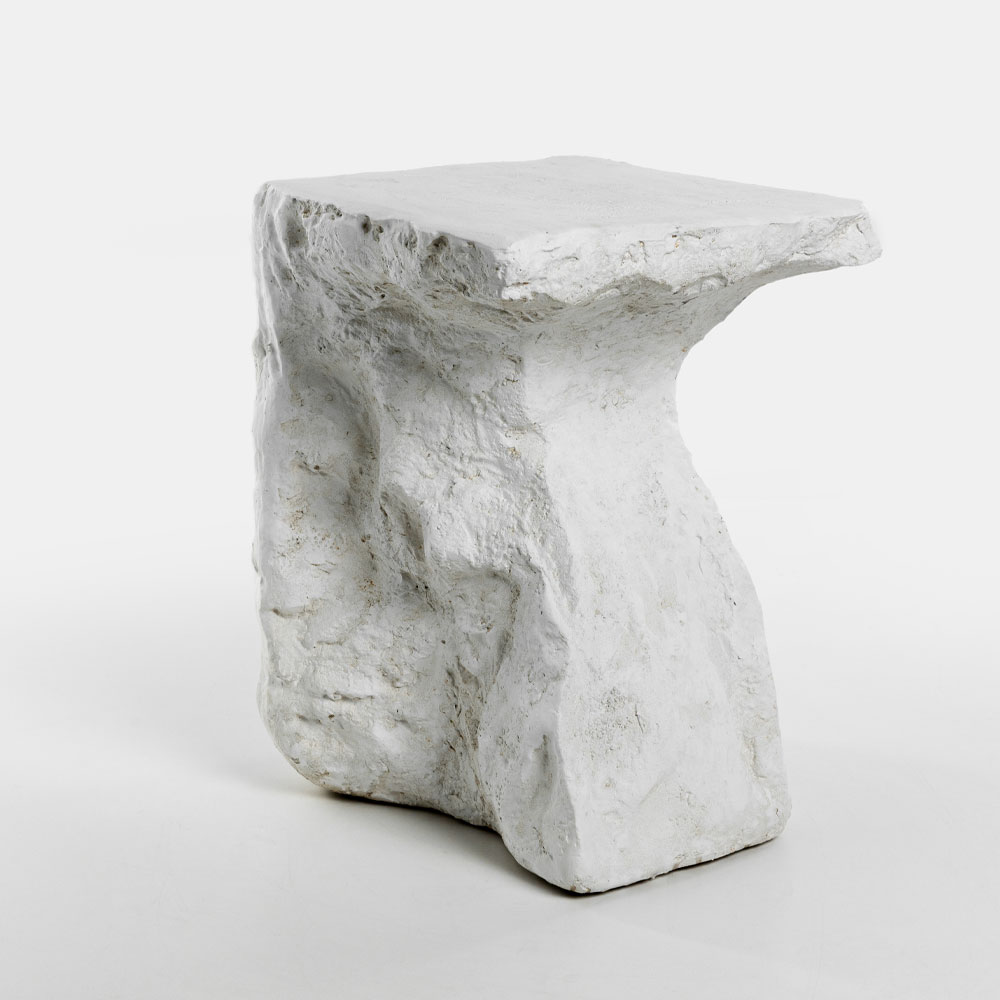 GRECIA SIDE TABLE ΛΕΥΚΟ 39x36x51cm