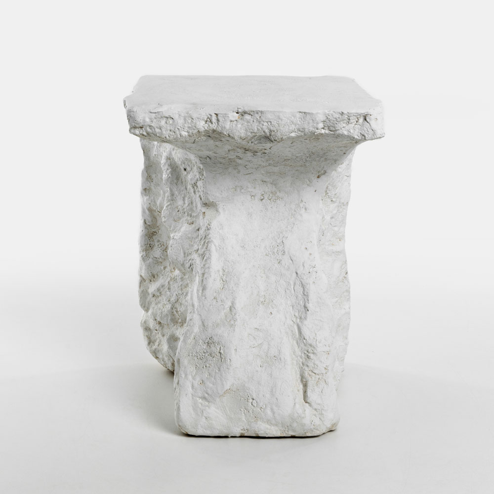 GRECIA SIDE TABLE ΛΕΥΚΟ 39x36x51cm