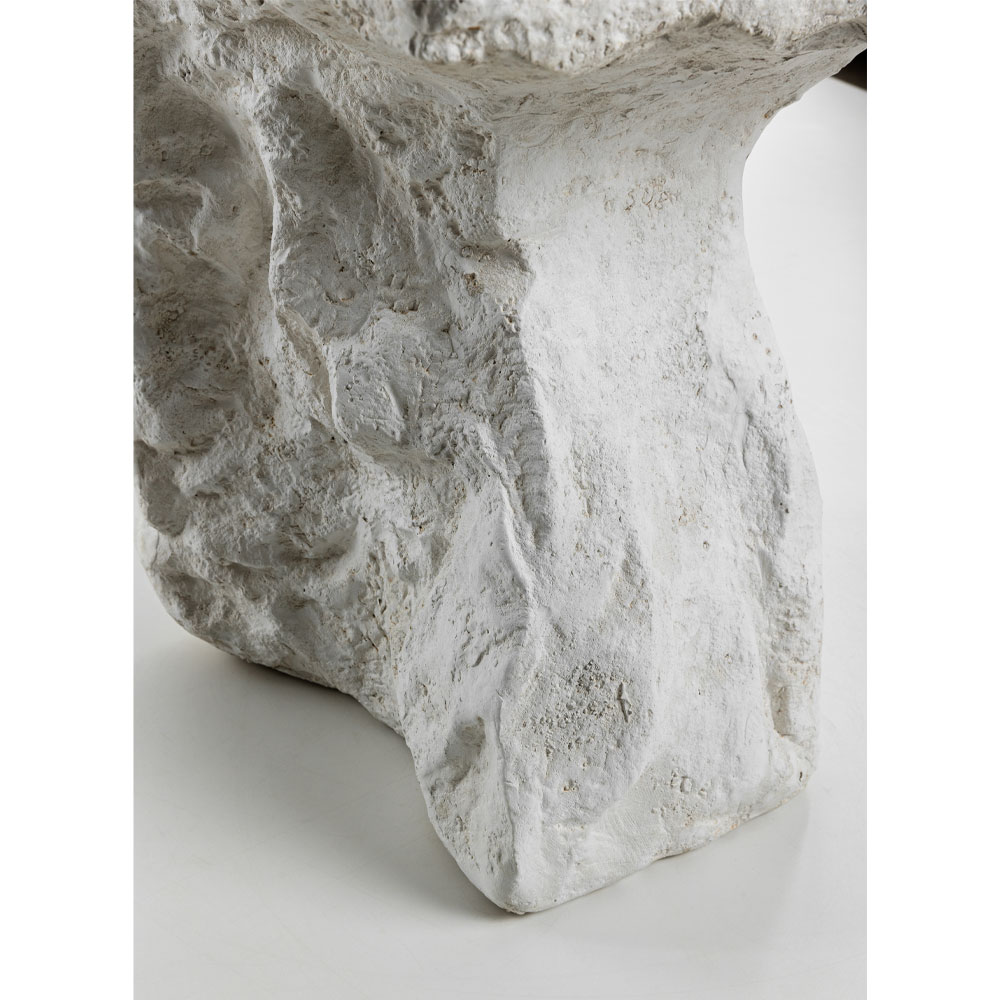 GRECIA SIDE TABLE ΛΕΥΚΟ 39x36x51cm
