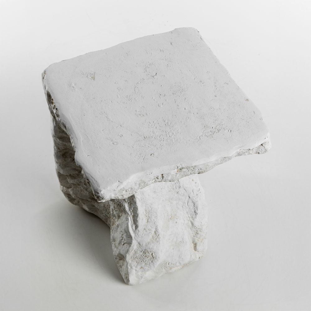 GRECIA SIDE TABLE ΛΕΥΚΟ 39x36x51cm