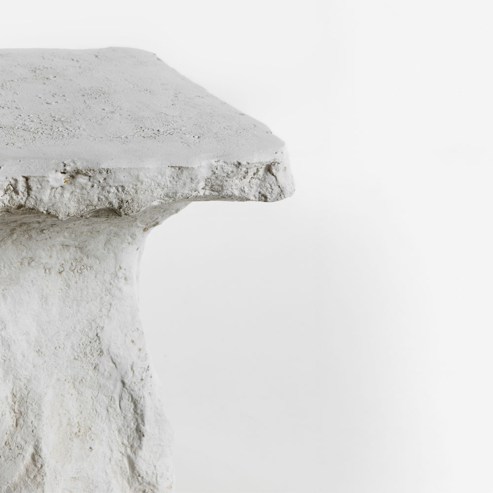 GRECIA SIDE TABLE ΛΕΥΚΟ 39x36x51cm