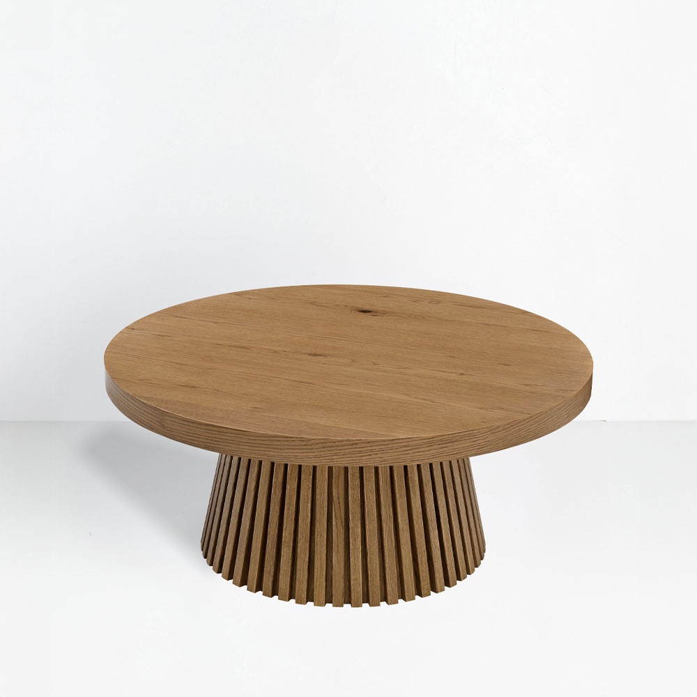 FORESTA COFFEE TABLE ΦΥΣΙΚΟ 90x90x40