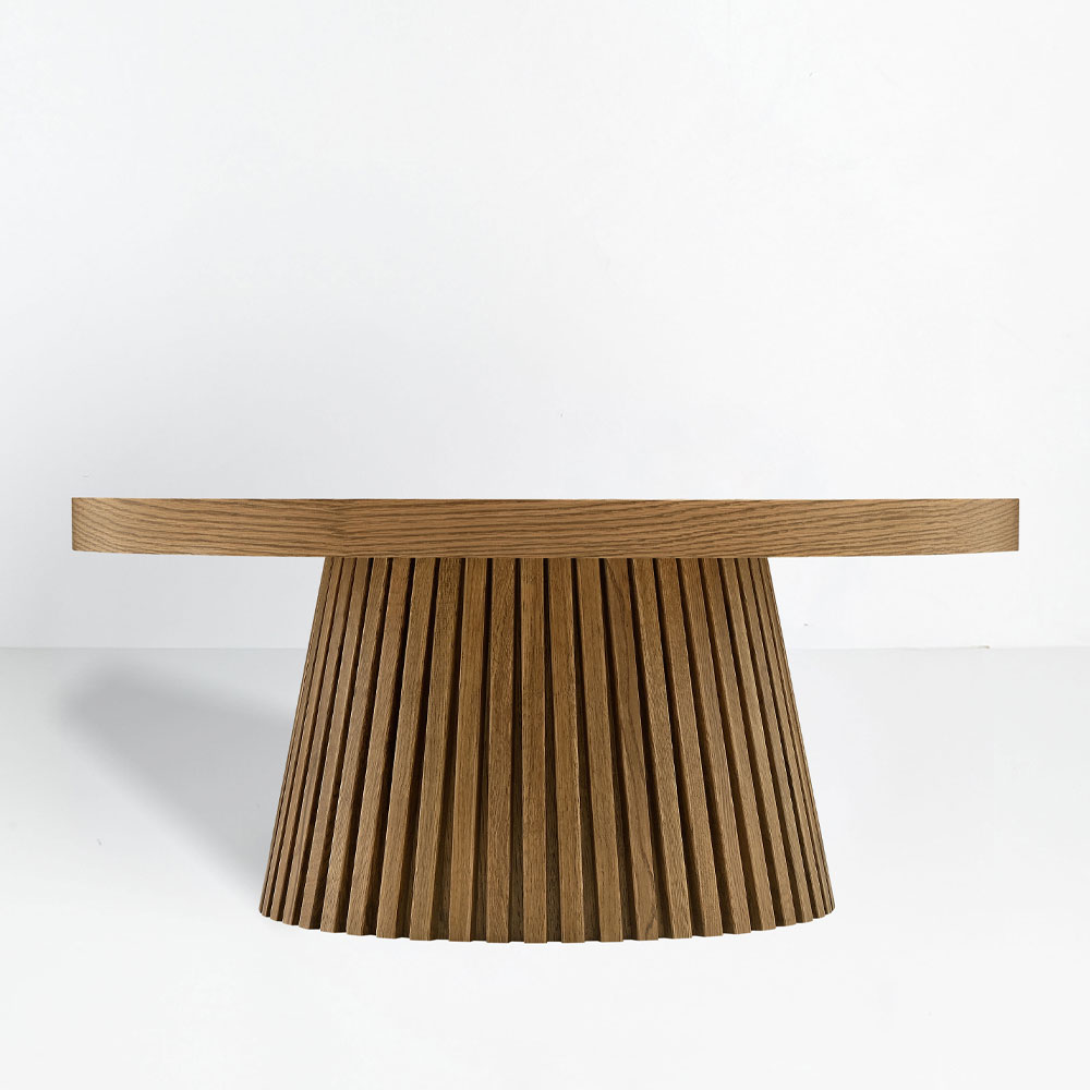 FORESTA COFFEE TABLE ΦΥΣΙΚΟ 90x90x40