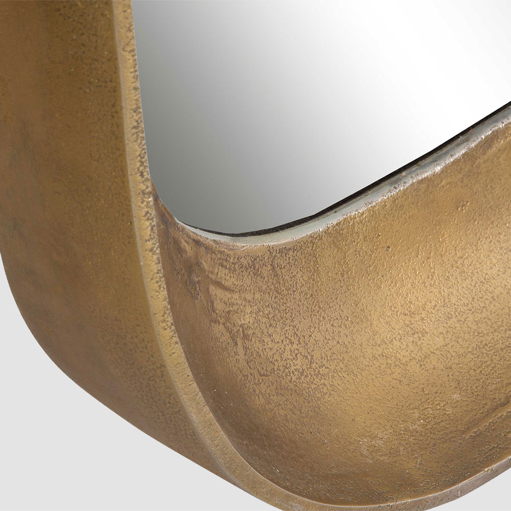 CURBO ΚΑΘΡΕΠΤΗΣ BRASS ANTIQUE 57×9.5x90cm