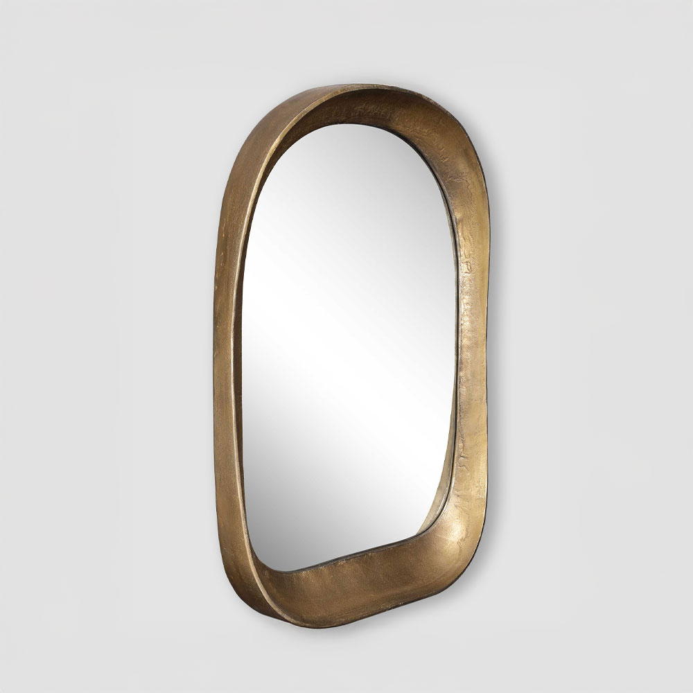CURBO ΚΑΘΡΕΠΤΗΣ BRASS ANTIQUE 57×9.5x90cm