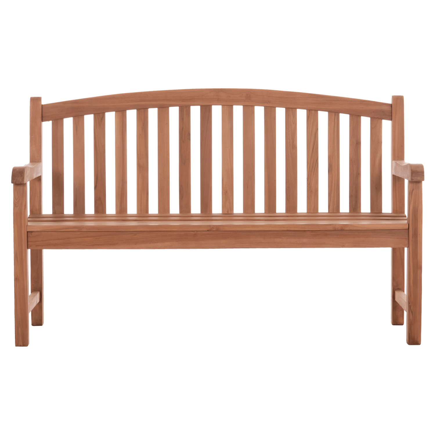 ΠΑΓΚΑΚΙ ΚΗΠΟΥ 3ΘΕΣΙΟ ELENA HM18125 ΞΥΛΟ TEAK–ΦΥΣΙΚΟ 150x61x95Υεκ.