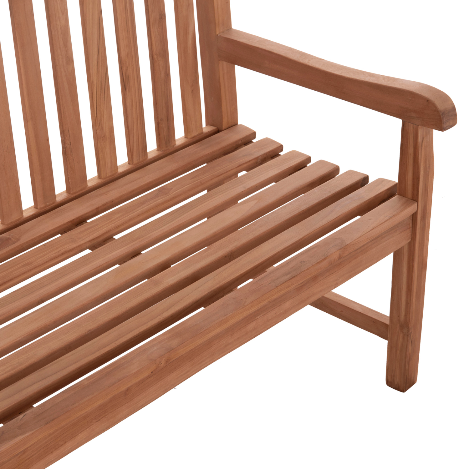 ΠΑΓΚΑΚΙ ΚΗΠΟΥ 3ΘΕΣΙΟ ELENA HM18125 ΞΥΛΟ TEAK–ΦΥΣΙΚΟ 150x61x95Υεκ.