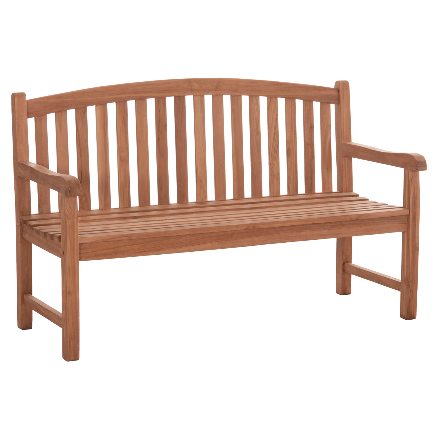 ΠΑΓΚΑΚΙ ΚΗΠΟΥ 3ΘΕΣΙΟ ELENA HM18125 ΞΥΛΟ TEAK–ΦΥΣΙΚΟ 150x61x95Υεκ.