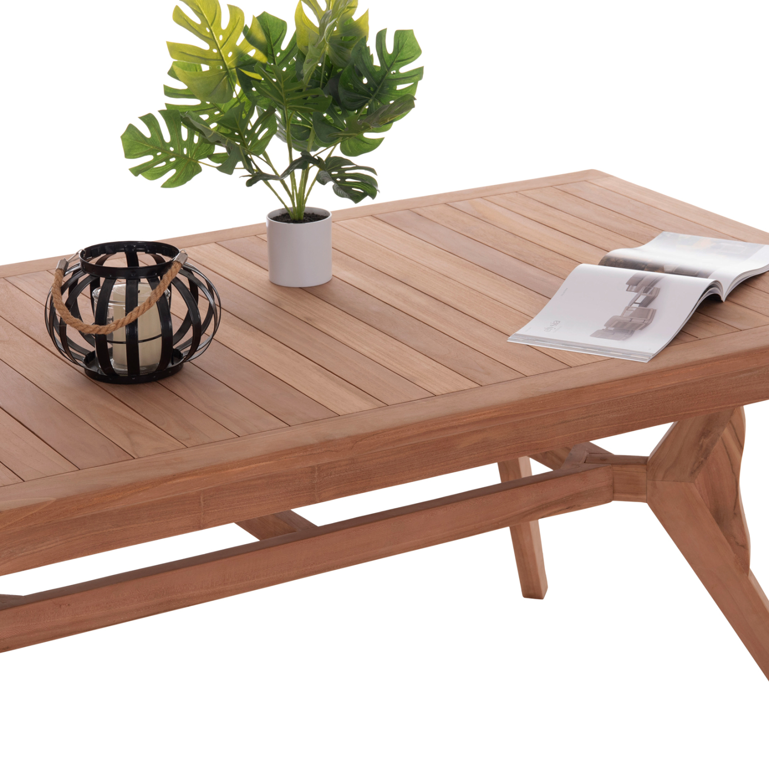 ΤΡΑΠΕΖΙ ΤΡΑΠΕΖΑΡΙΑΣ WONDER HM18116 ΞΥΛΟ TEAK–ΦΥΣΙΚΟ 180x91x75Υεκ.