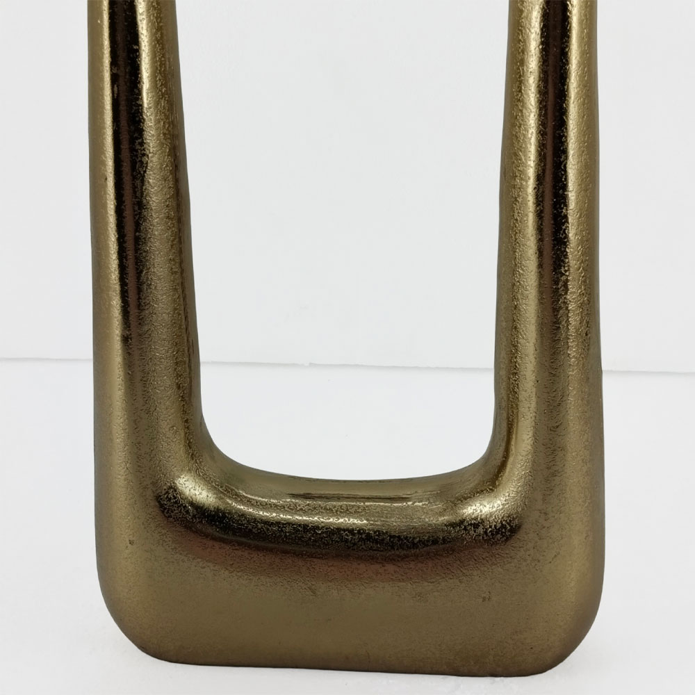 NAZAR ΒΑΖΟ 26x8x42cm ΑΛΟΥΜΙΝΙΟ ΧΡΥΣΟ