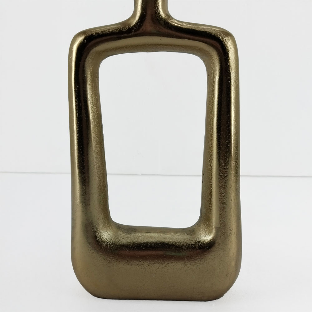 NAZAR ΒΑΖΟ 19x6x32cm ΑΛΟΥΜΙΝΙΟ ΧΡΥΣΟ
