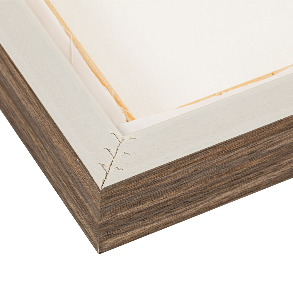 CURVA 1 ΠΙΝΑΚΑΣ ΔΙΑΚΟΣΜΗΤΙΚΟΣ ΜΕ ΚΟΡΝΙΖΑ 70x90x3.8cm ΚΑΜΒΑΣ BEIGE BEIGE ΞΥΛΟ ΦΥΣΙΚΟ