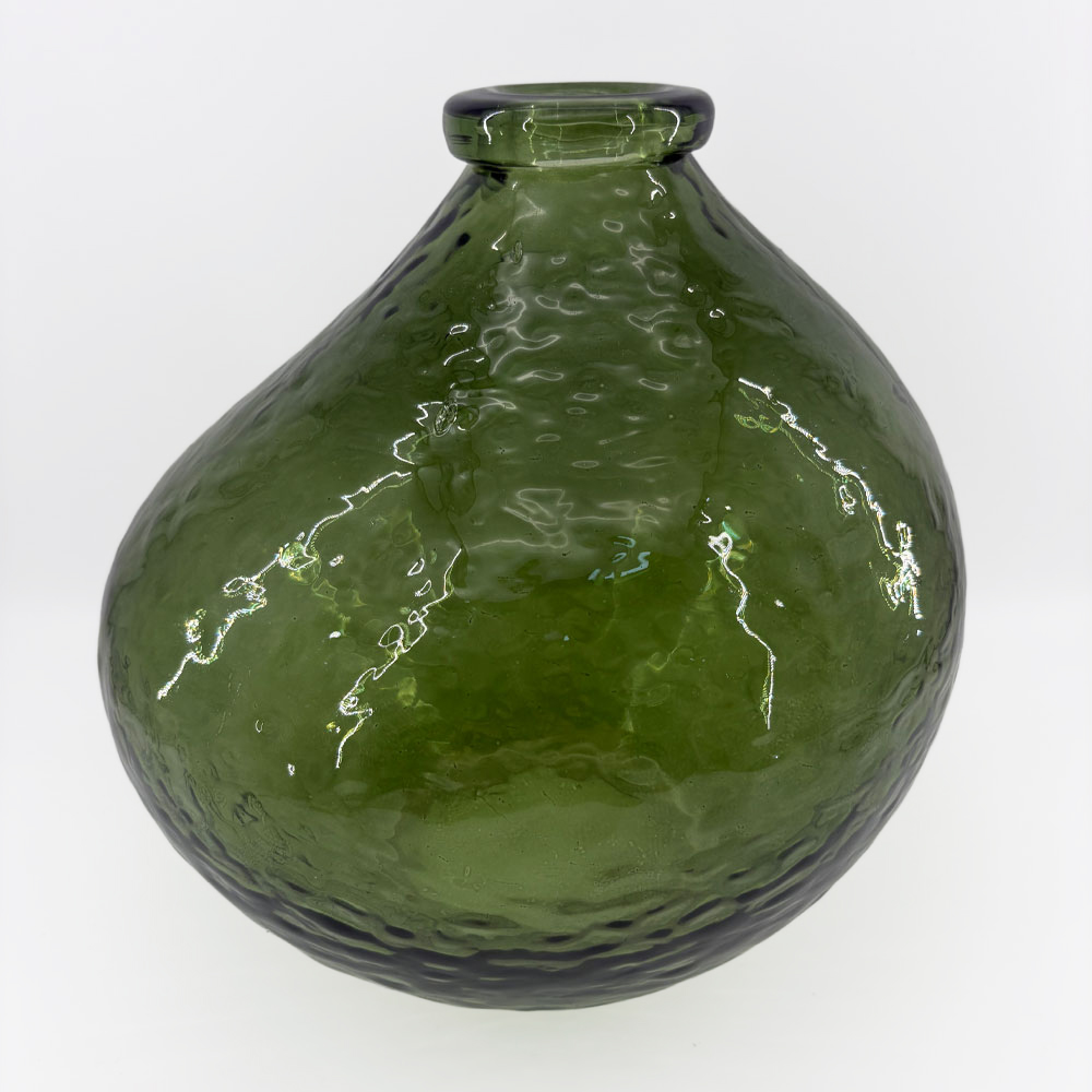 BOCAL ΒΑΖΟ 25x25x25cm ΓΥΑΛΙ ΠΡΑΣΙΝΟ