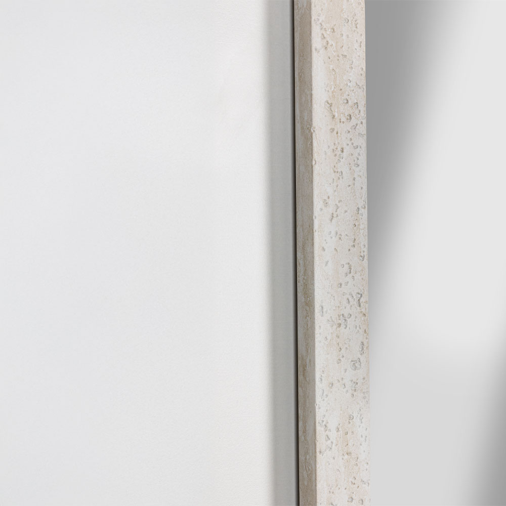 LITHOS ΚΑΘΡΕΠΤΗΣ ΛΕΥΚΟ BEIGE 65.8×1.5×125.8