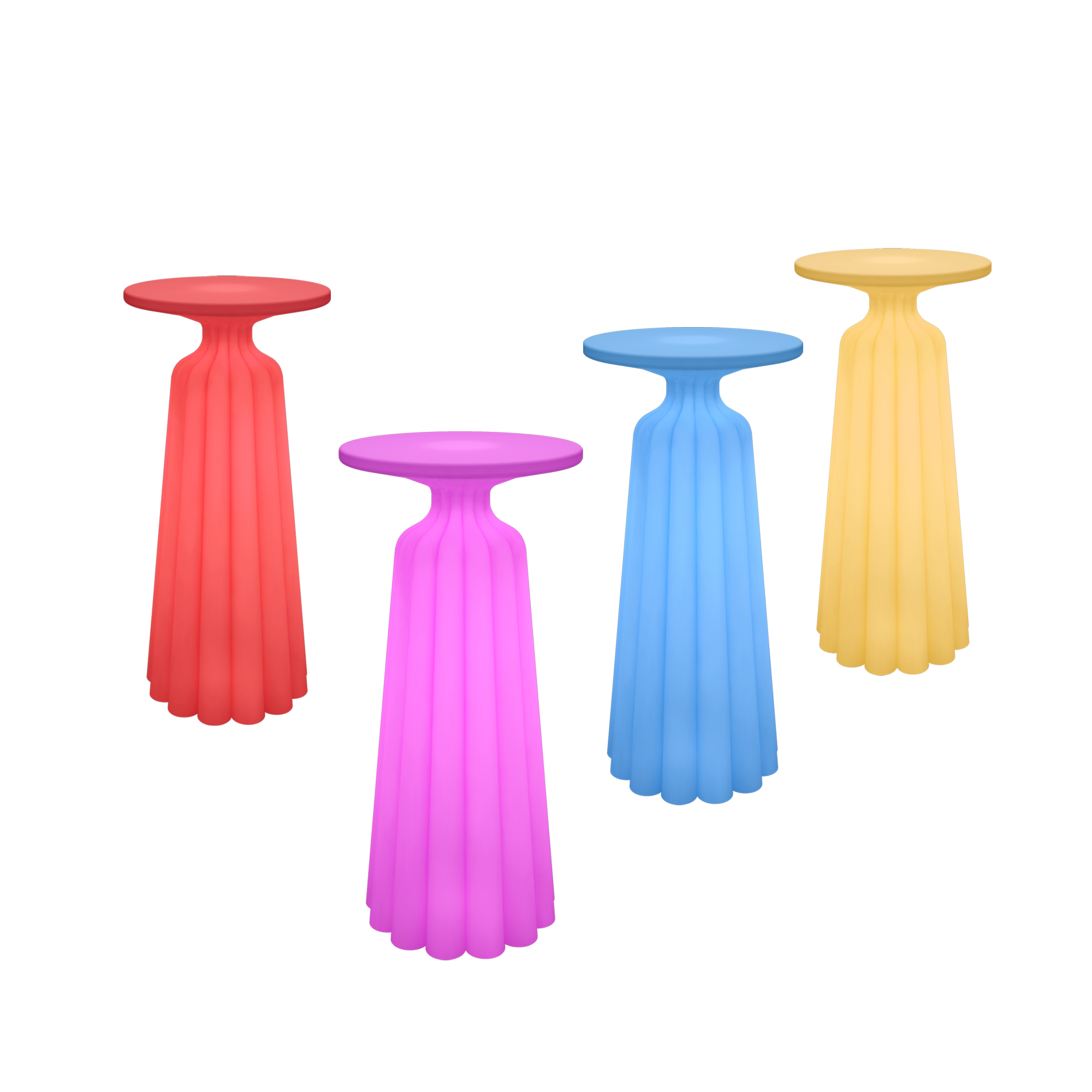 Φωτιζόμενο Cocktail Bar Table LED C131B