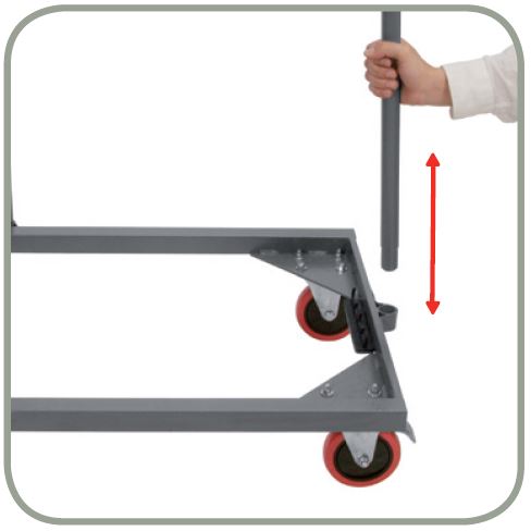 Trolley XL – Καρότσι Μεταφοράς με Επεκτάσιμη Βάση