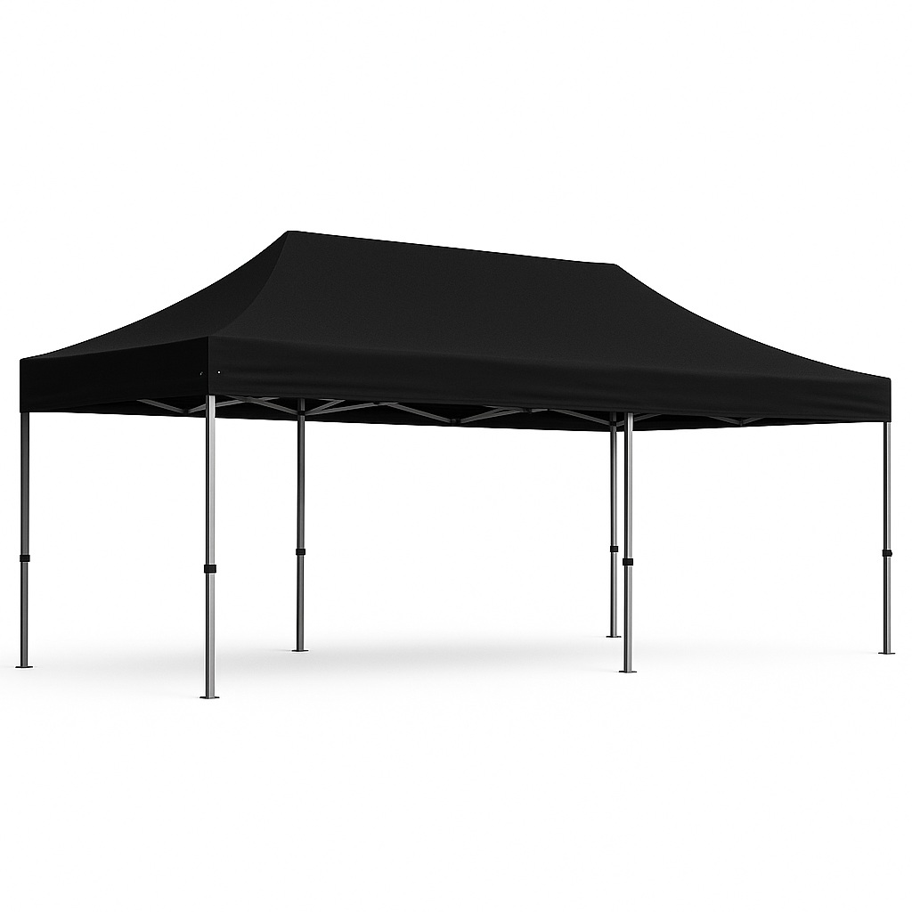 Pro-40 Gazebo Βαρέως Τύπου 3x6m – Πτυσσόμενη τέντα-κιόσκι με εξάγωνο σκελετό