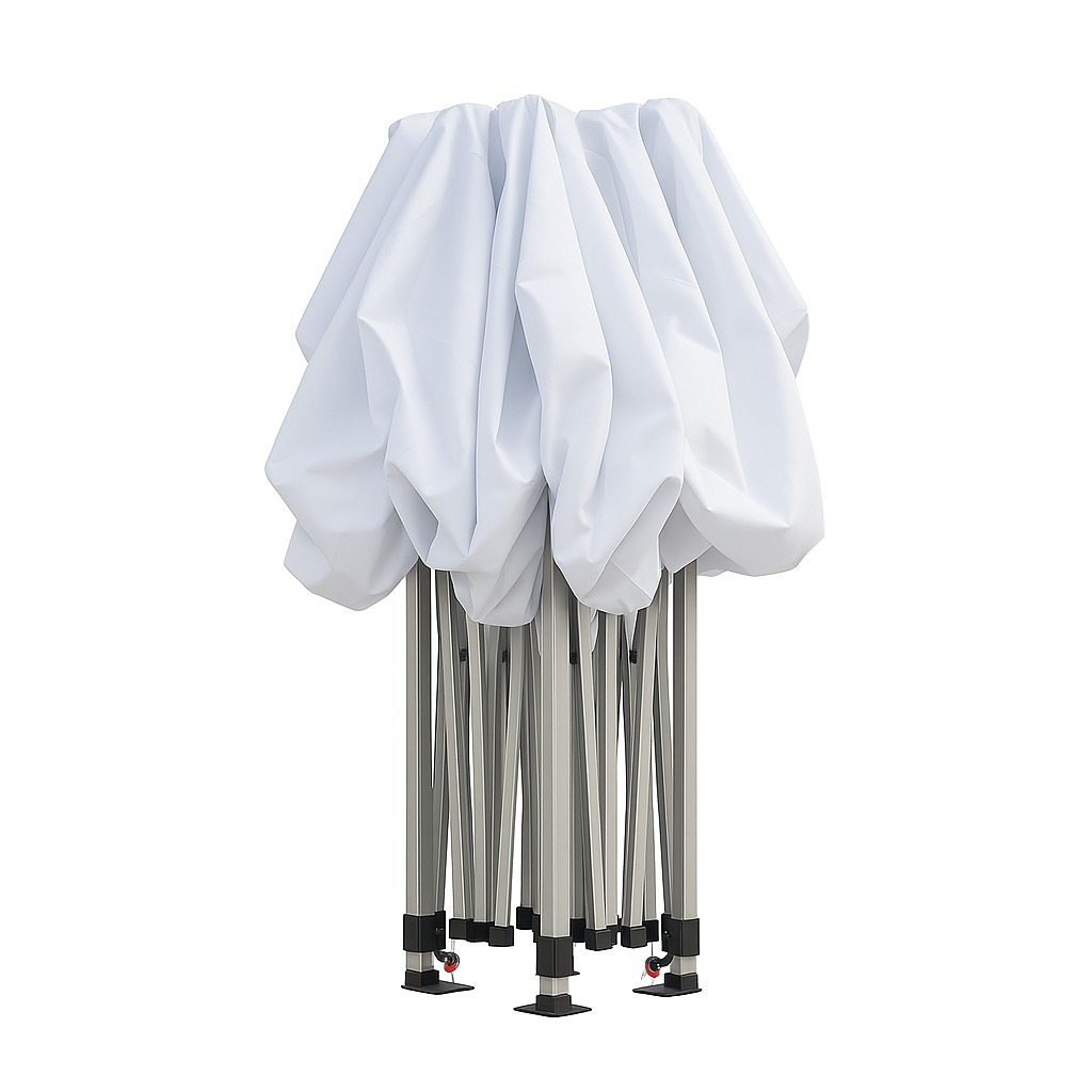 Pro-40 Gazebo Βαρέως Τύπου 3×4.5m – Πτυσσόμενη τέντα-κιόσκι με εξάγωνο σκελετό