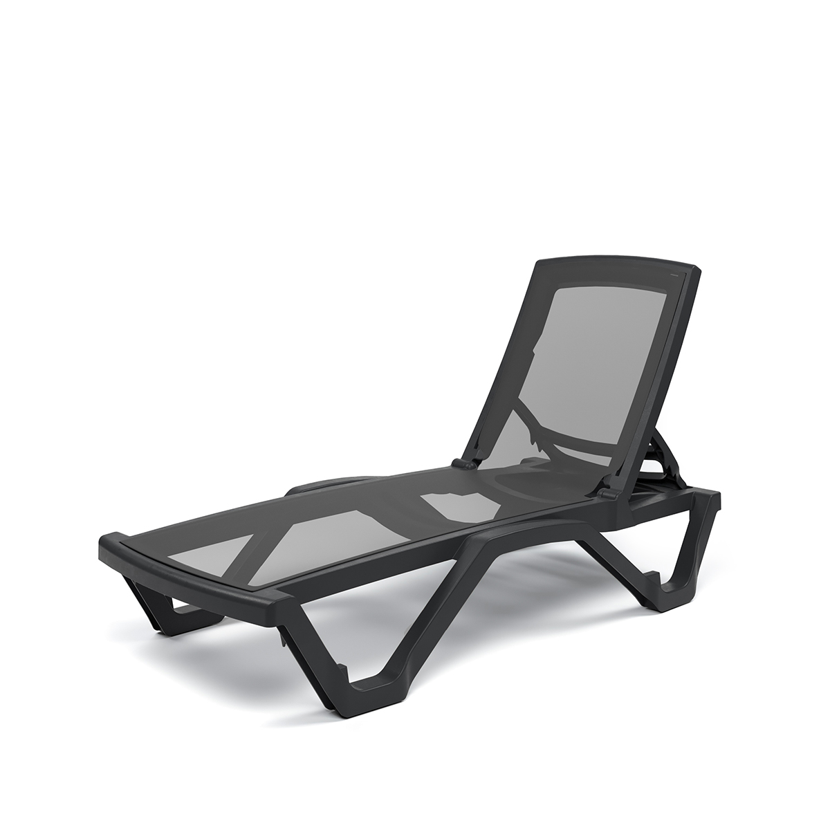Mare ξαπλώστρα Anthracite – Black – Χωρίς μπράτσα