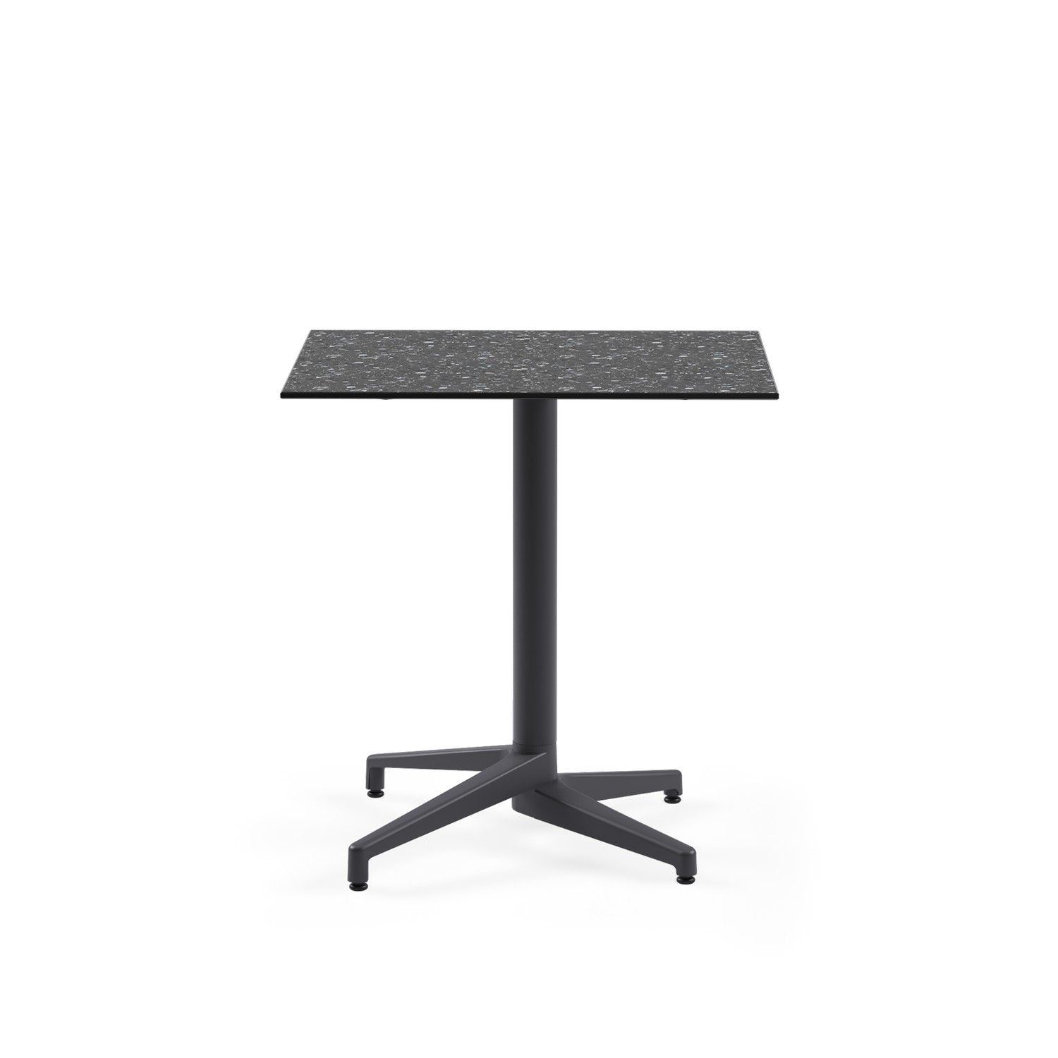 Moon-C 60×60 – Τετράγωνο Τραπέζι με Σταθερή Βάση
