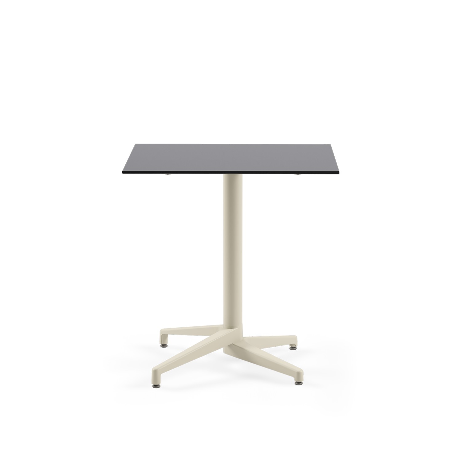 Moon-C 60×60 – Τετράγωνο Τραπέζι με Σταθερή Βάση