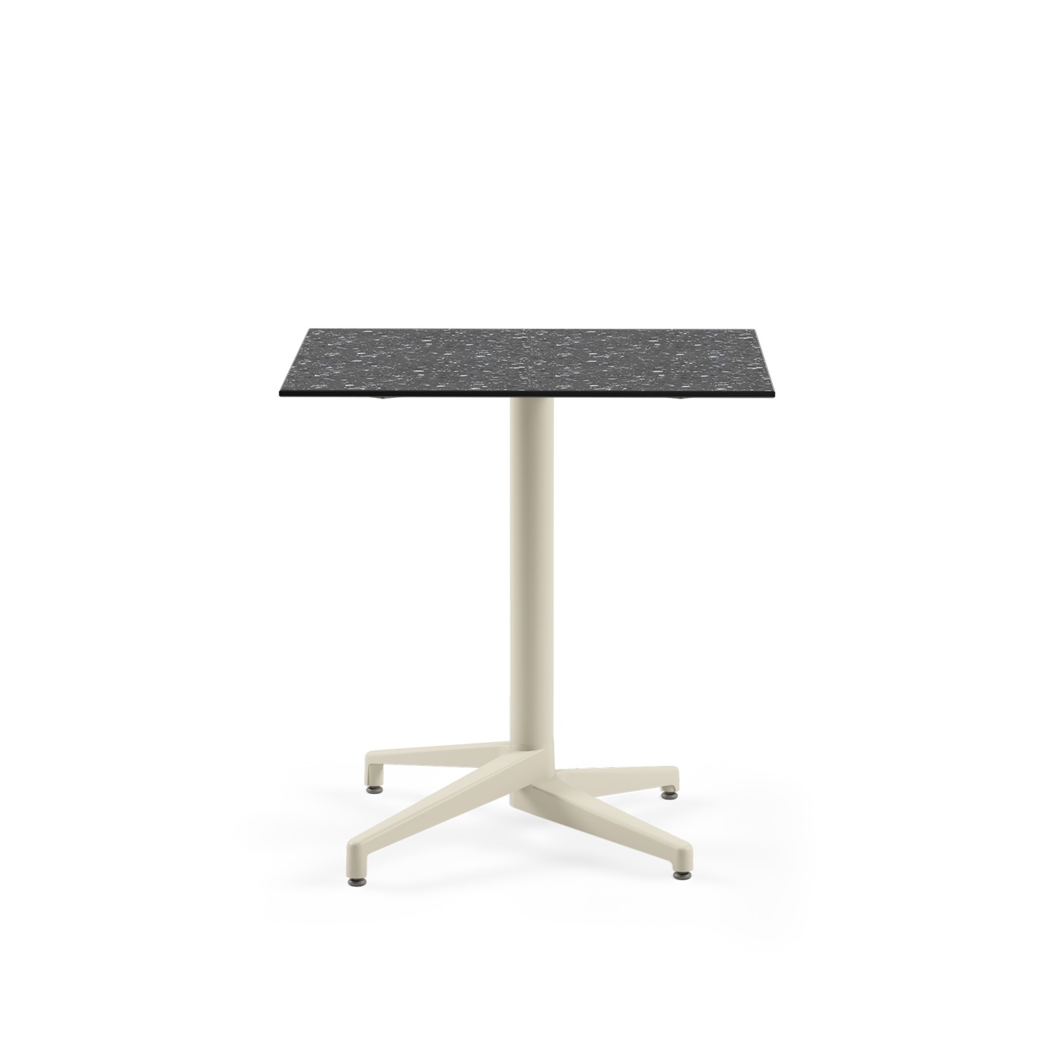 Moon-C 60×60 – Τετράγωνο Τραπέζι με Σταθερή Βάση